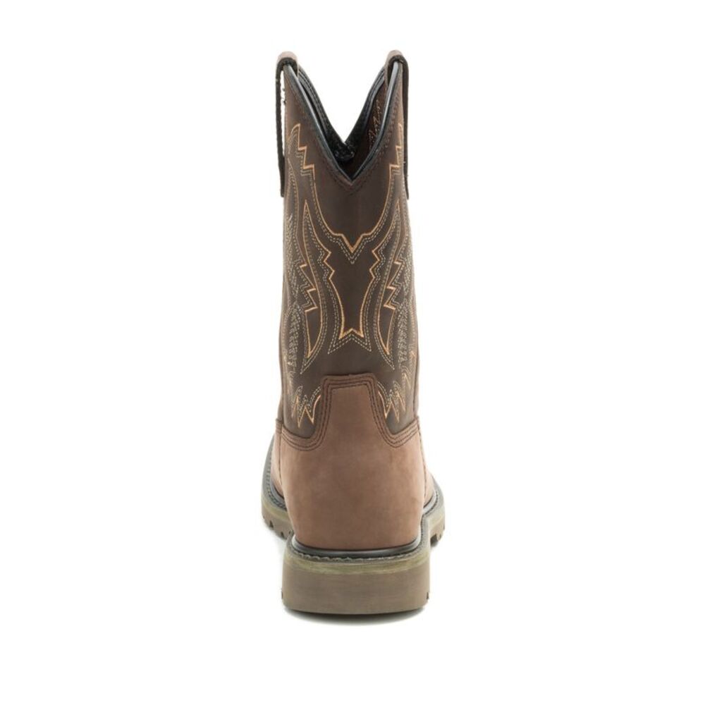 Caterpillar Mens Colorado Frontier Western Brown Boots (NWT) - Picture 5 of 6